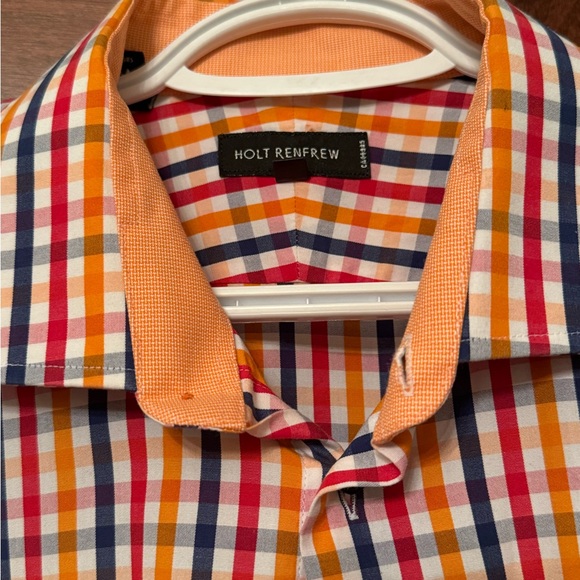 Multicolour checkered dress shirt - Picture 2 of 2